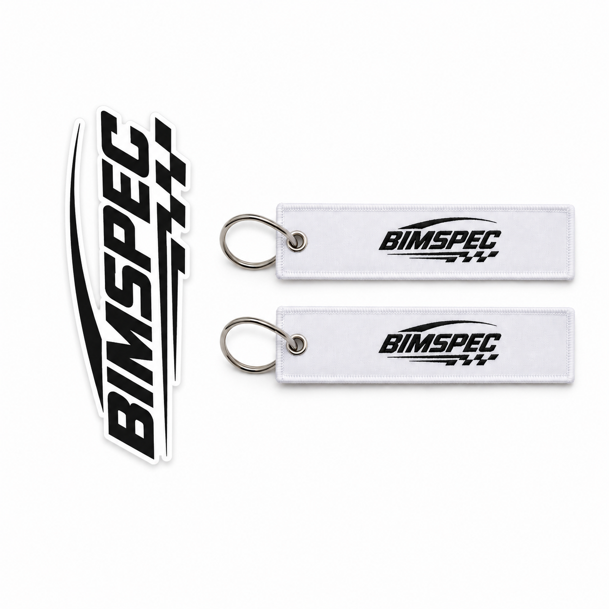 BIMSPEC Sticker + Jet Tag Bundle