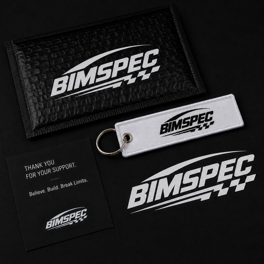 BIMSPEC Sticker + Jet Tag Bundle