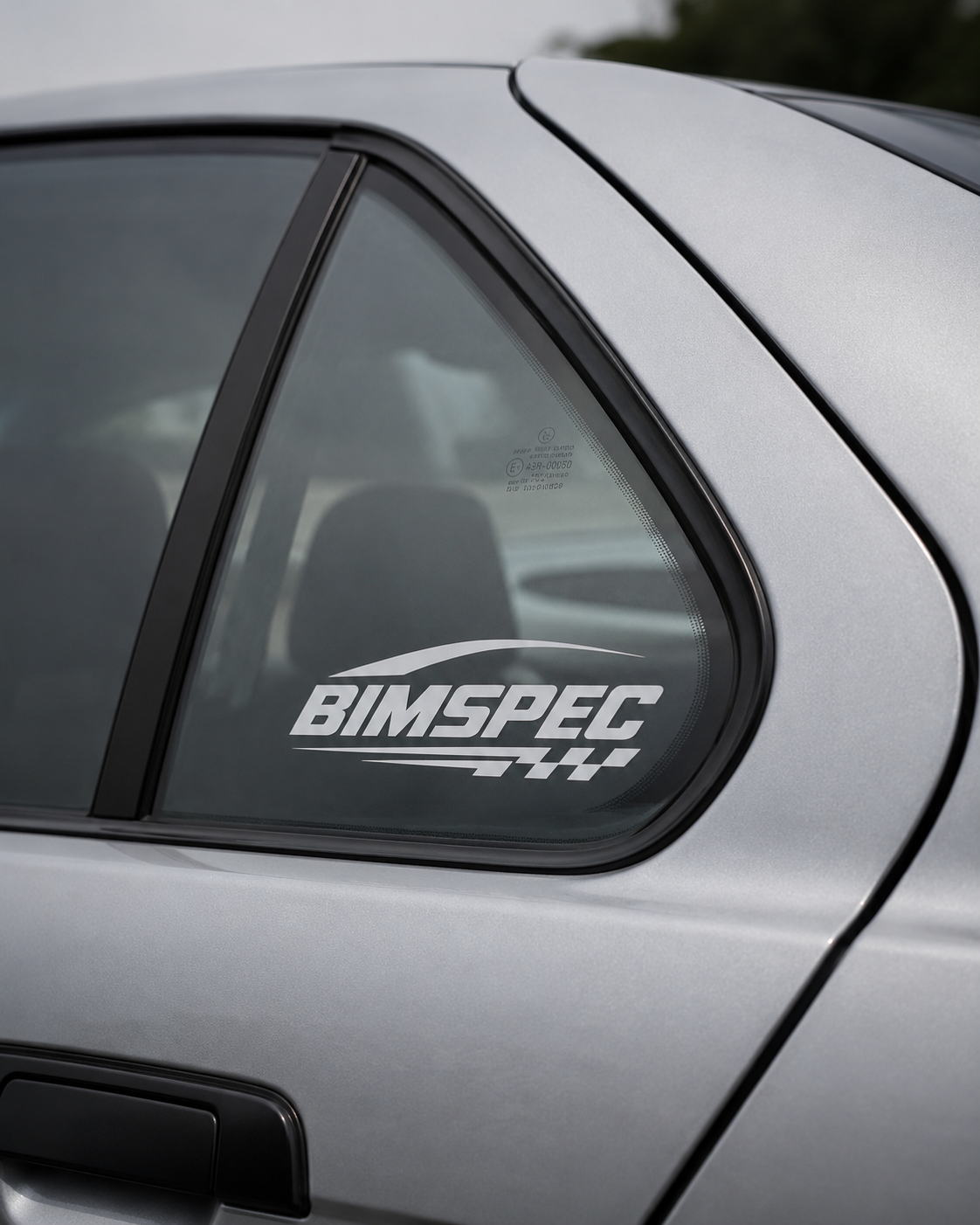 BIMSPEC Sticker 55.4x160mm