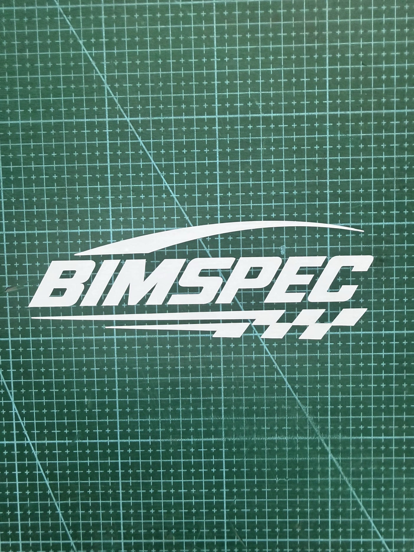 BIMSPEC Sticker 55.4x160mm
